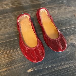 Tieks Size 10 Ruby Red Patent Leather